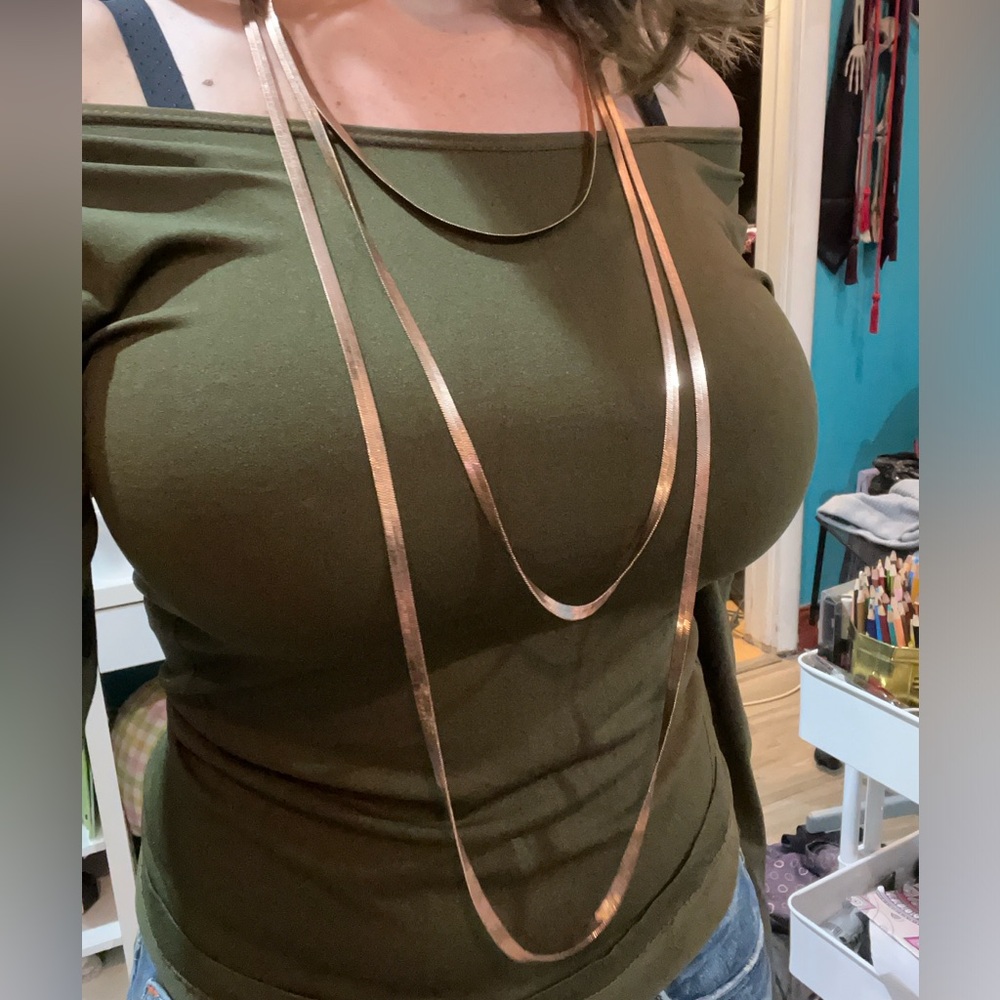 Layered Copper Necklace